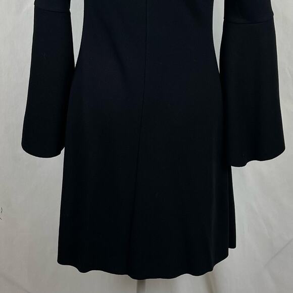 Bailey/44 Black With Electric Blue Bell Sleeves Party Event Dress NWOT Size XS - Picture 8 of 14